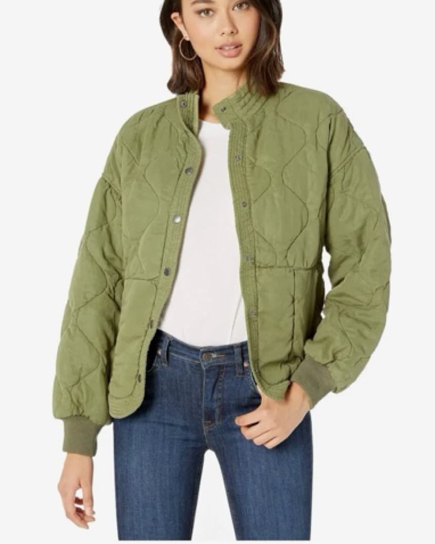 BlankNYC Drop Shoulder Quilted Jacket - Image 1
