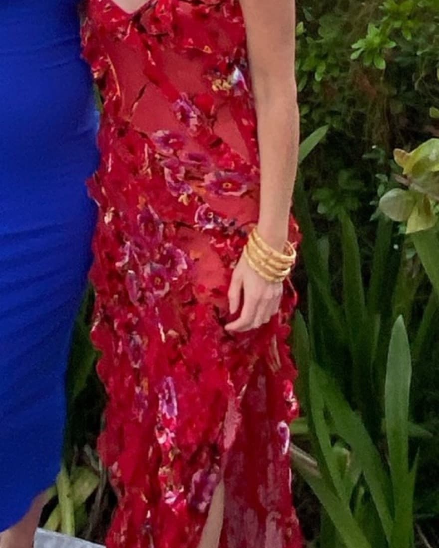 Rat & Boa Malibu Ruffled Floral  XXS - Image 2