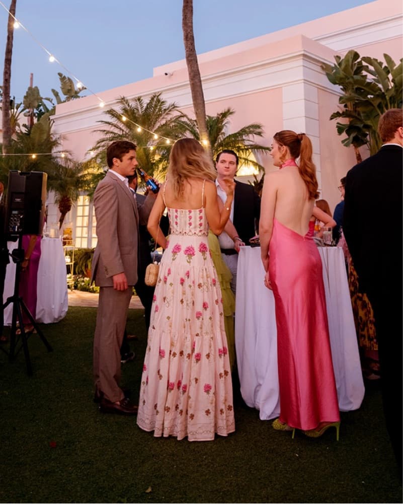 Vibrant Pink Formal Dress - Image 2