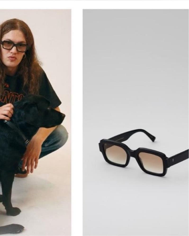 Monokel Black Sunglasses  - Image 1