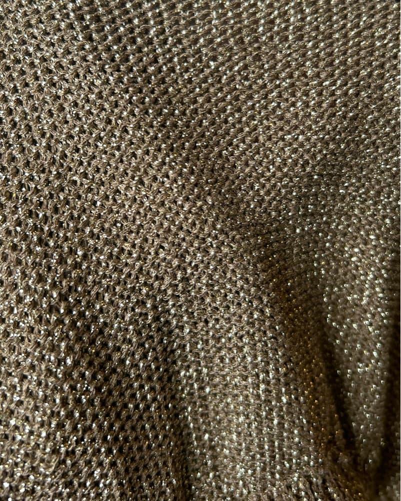 Gold Halter Cowl Neck Mini dress - Image 4