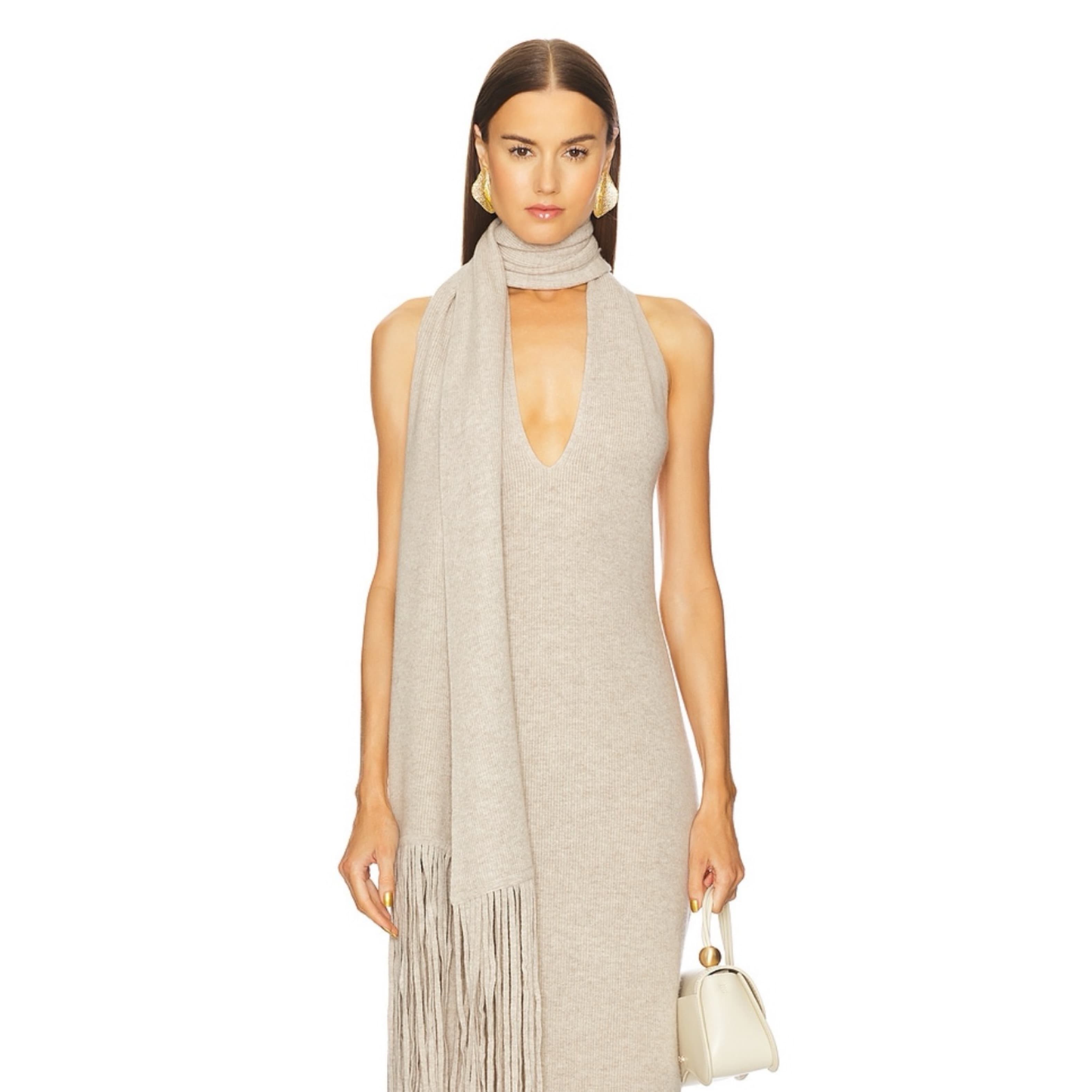 Cult Gaia Jordan Knit Dress In Millet  - Image 1