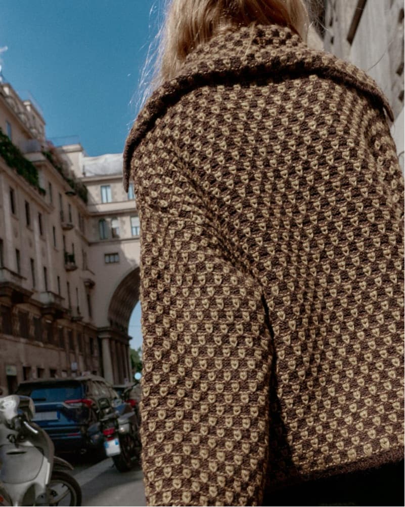 Cozy Knit Textured Sweater Jacket - Image 3