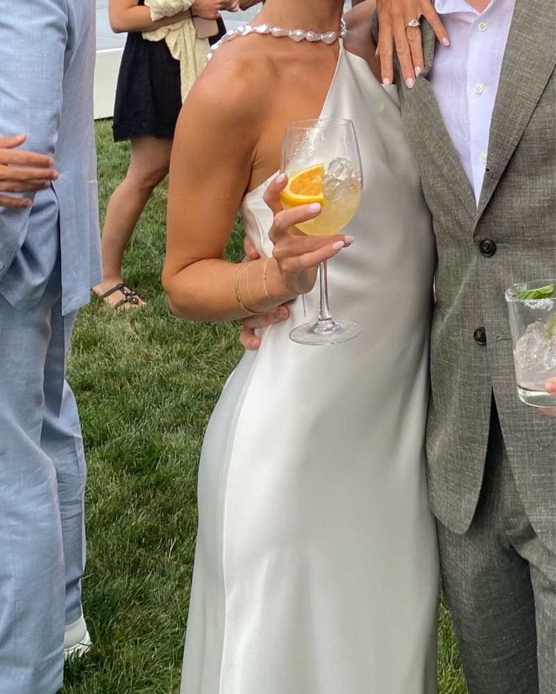 Staud White Gown - Image 5