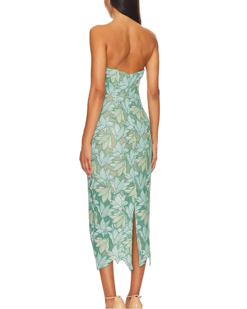 Elliatt Vinyles Mint Midi Dress - Image 3