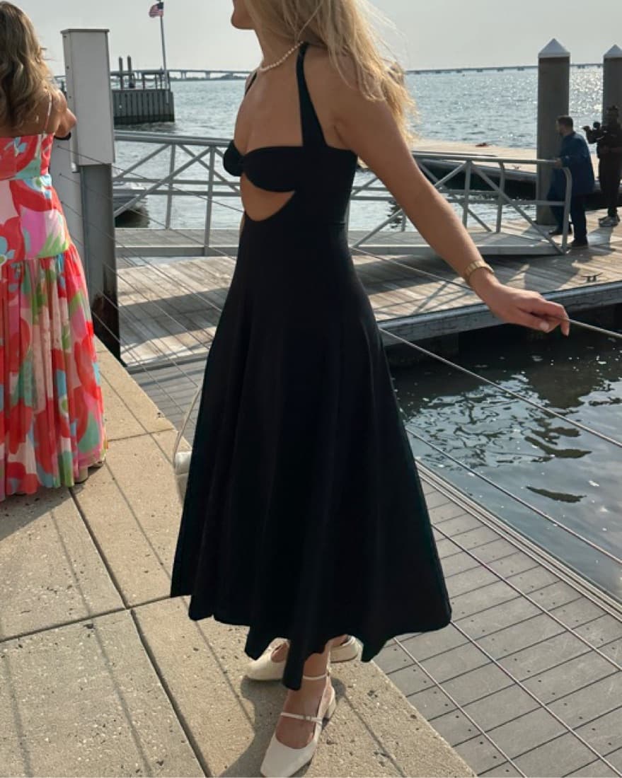 Black Beaufille Dress - Image 3