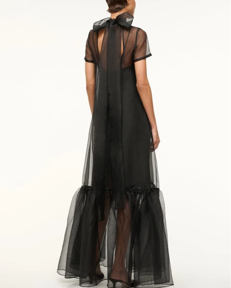 Staud Calluna Dress Black Medium - Image 2