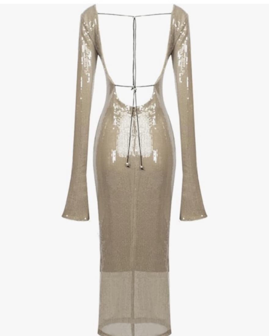 16 Arlington Hailey Bieber Dress Dupe - Image 4