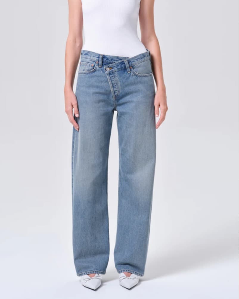 AGOLDE Cross over jeans - Image 1