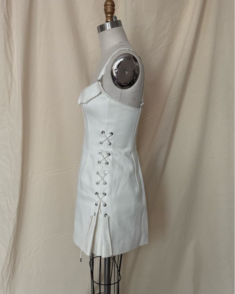 White Dion Lee Cocktail dress  - Image 2