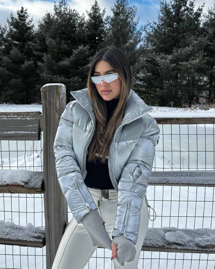 My Sunday Ski Cropped Jacket N Pant Set - Image 1