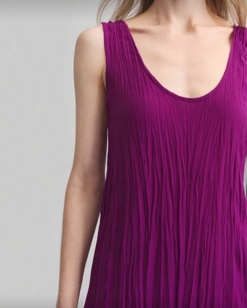 Purple Maxi Ruffle dress - Image 3