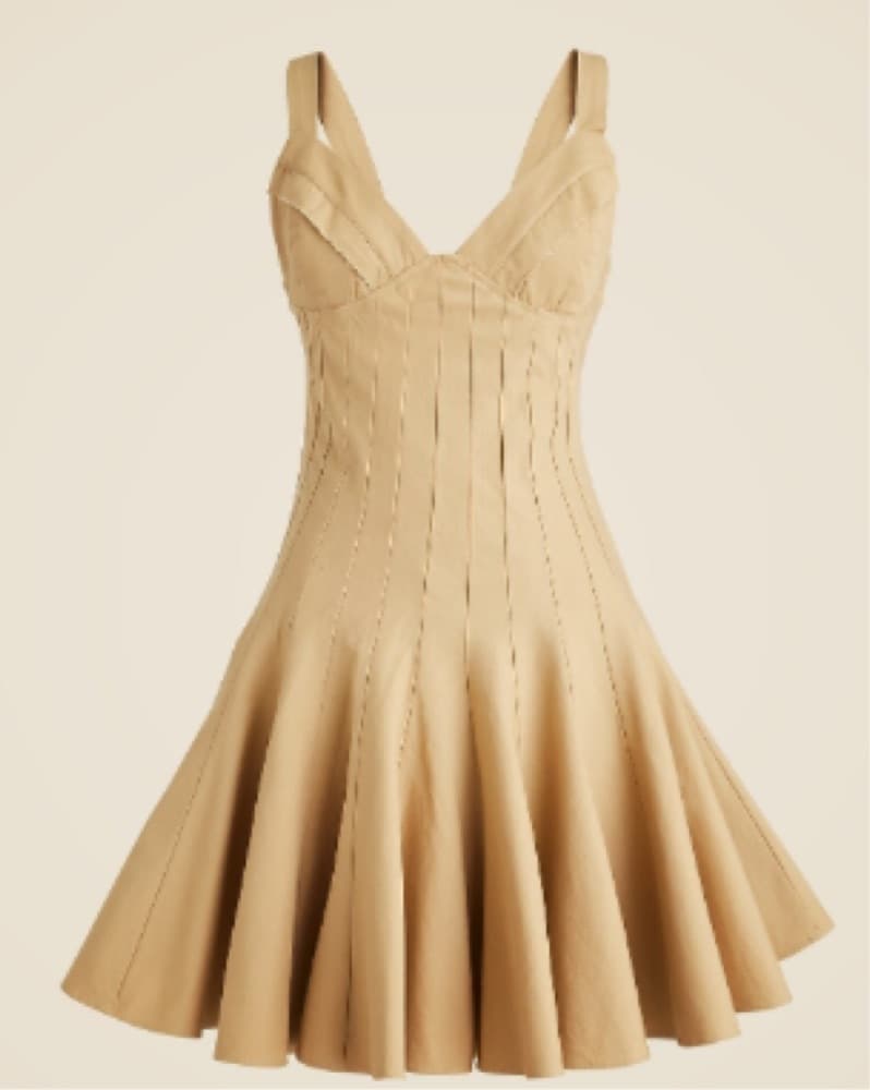 Jcrew Flared Mini Dress - Image 1