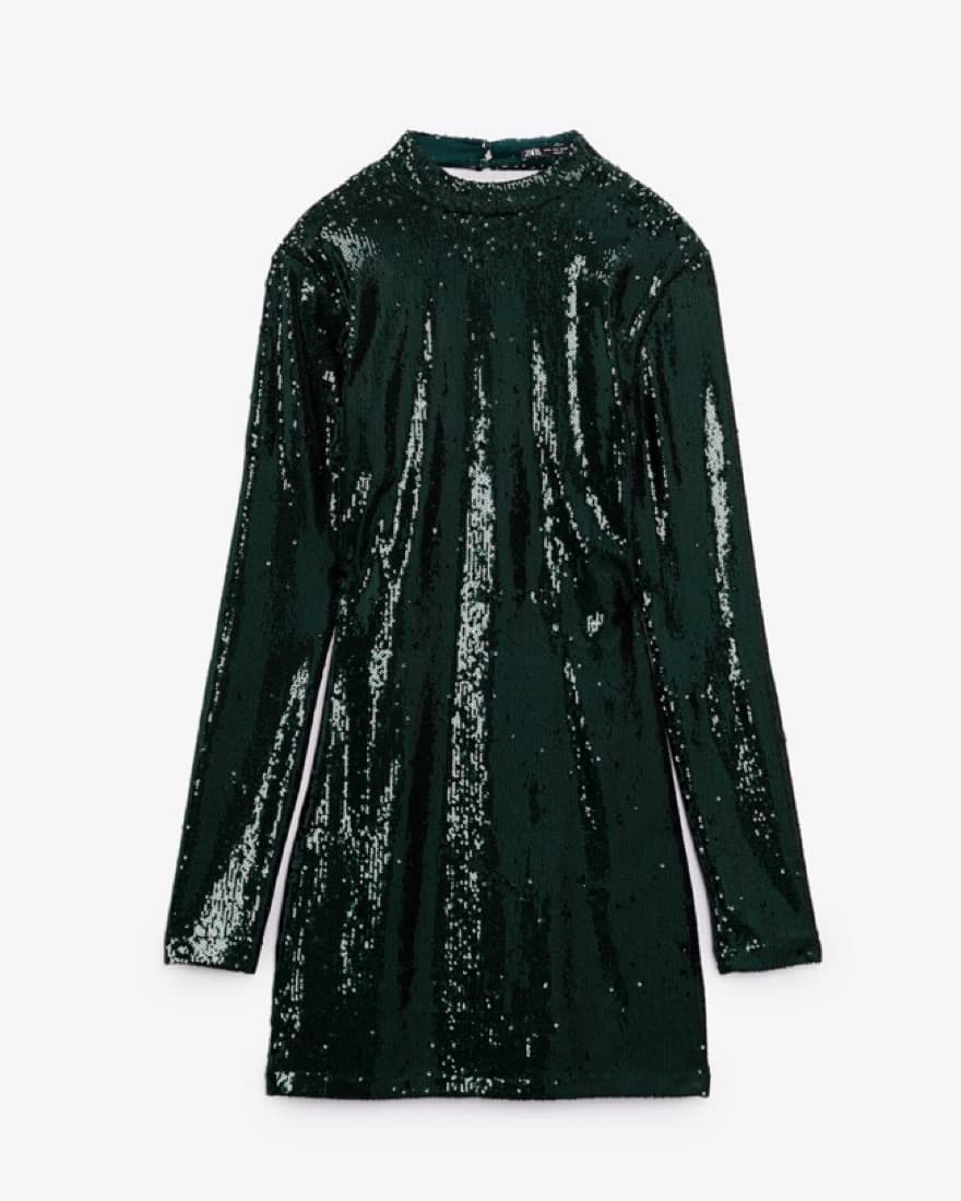 Zara Mini Sequin Dress - Image 1