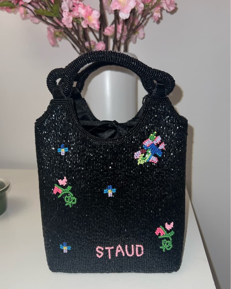 NWT STAUD Beaded Cote Bag - Image 1