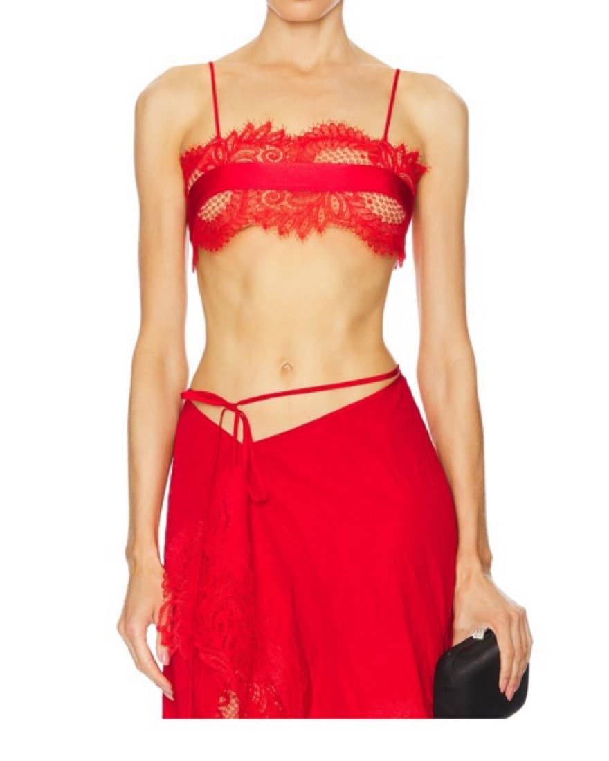 David Koma - Lace Trim Skirt Set - Image 3
