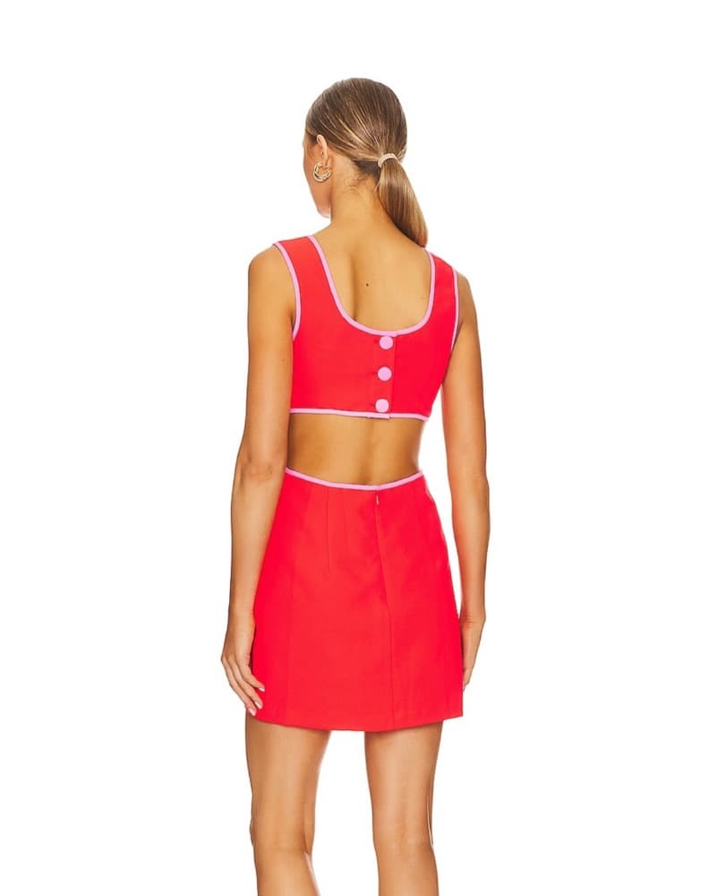 Amanda Uprichard Mini Dress - Image 3