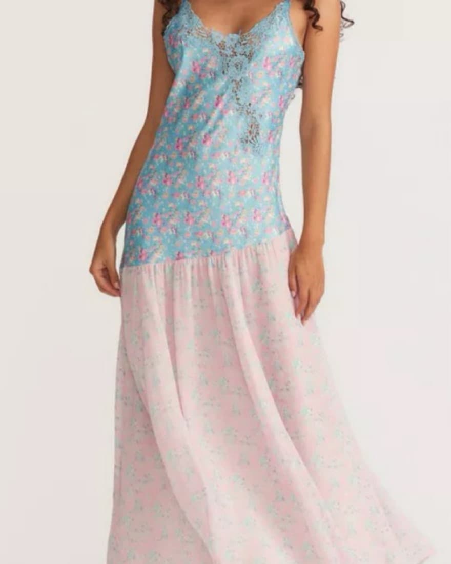 LoveShackFancy Rhoda Maxi Dress - Image 1
