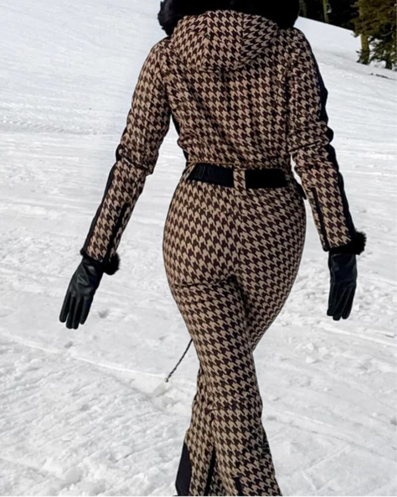 Houndstooth Ski Suit - Image 2