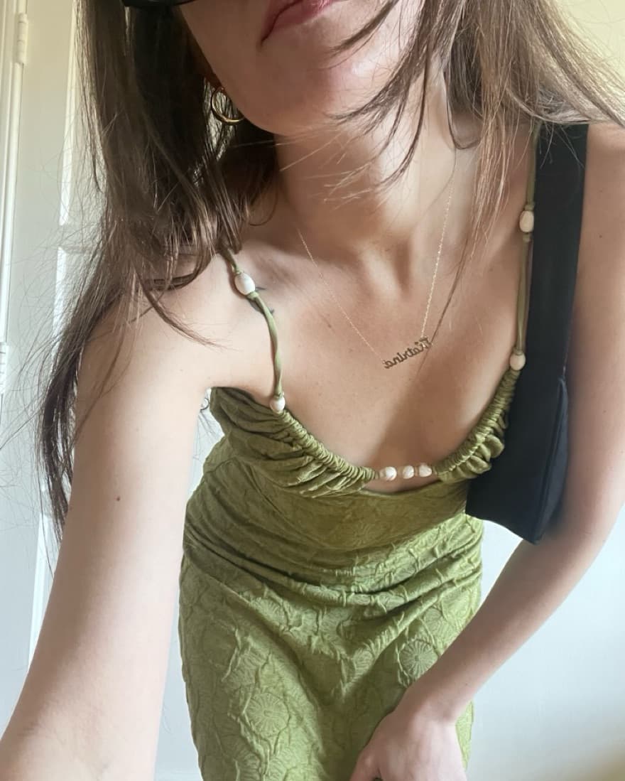 Green Midi Dress  - Image 1