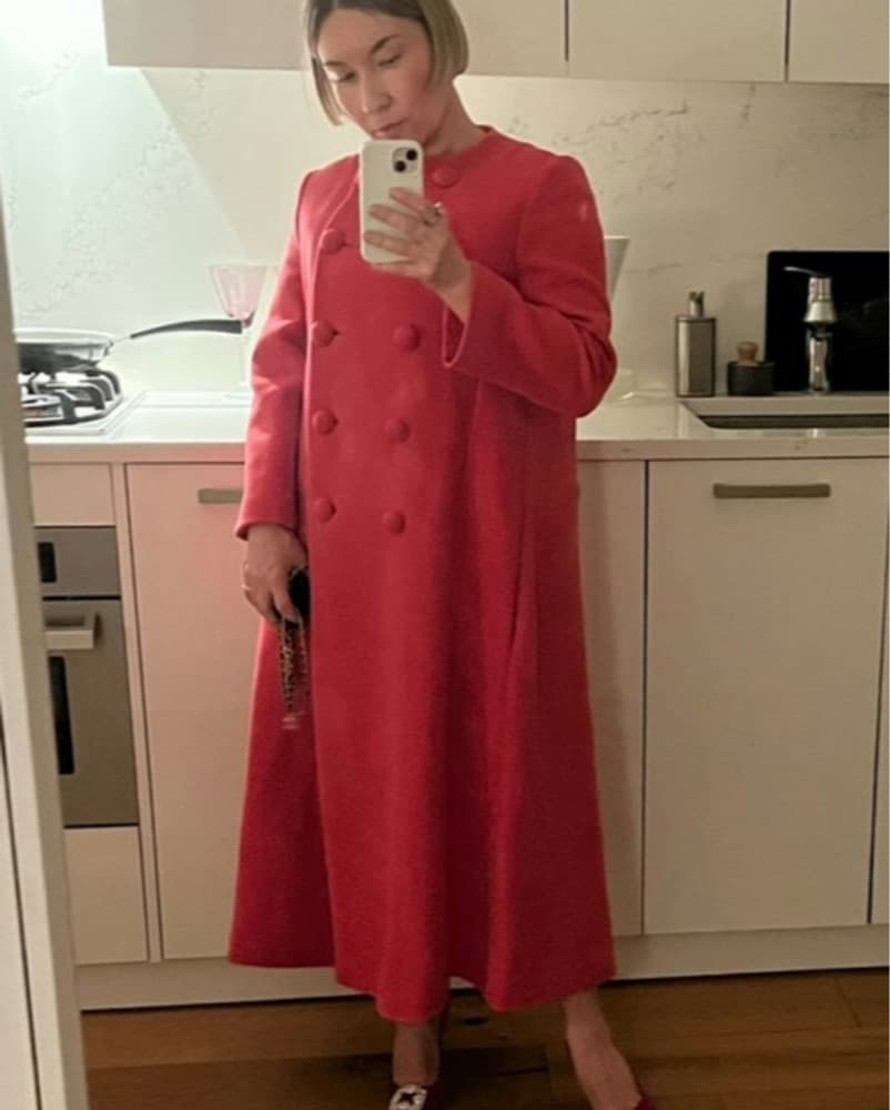 GUCCI Pink Wool Coat Fall’19 - Image 5