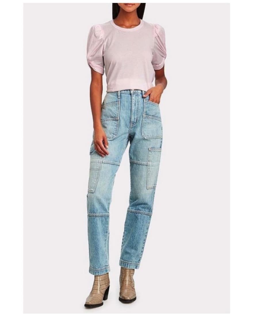 A.L.C. Puff Sleeve Tee NWT - Image 2