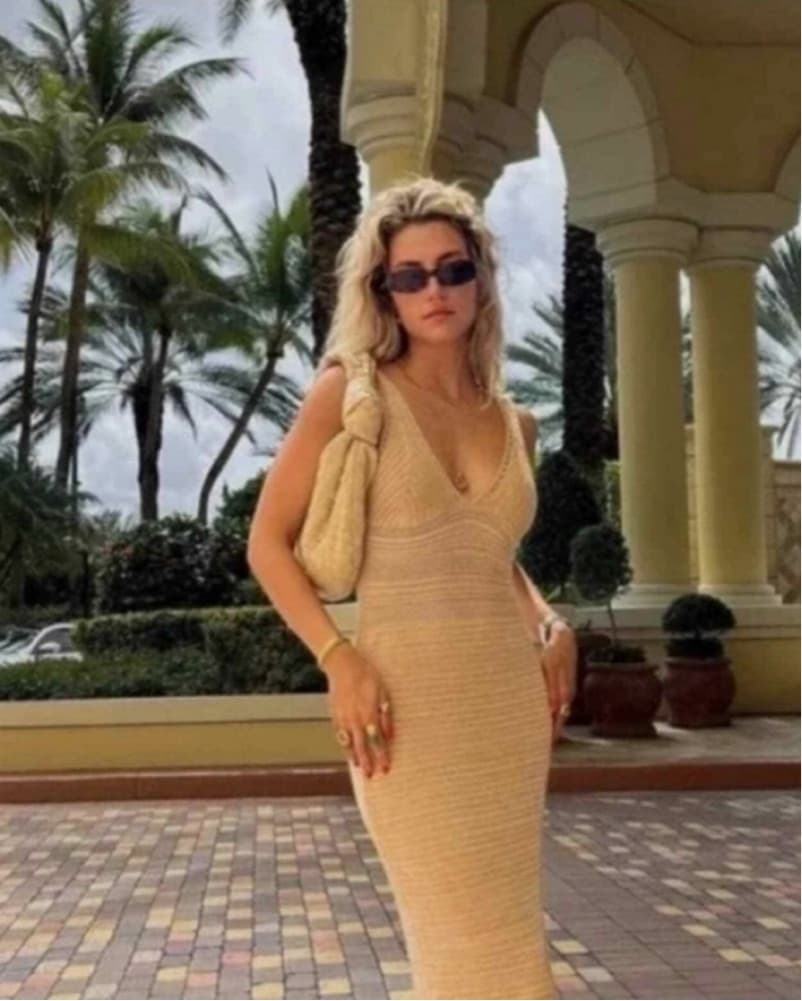 🍯 Ronny Kobo Knit Maxi Dress - Image 5