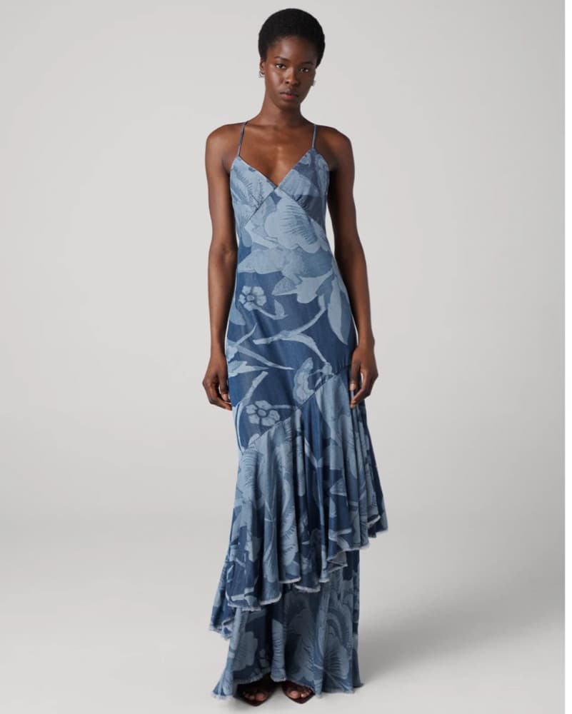 Diane Von Furstenberd Denim Dress - Image 1