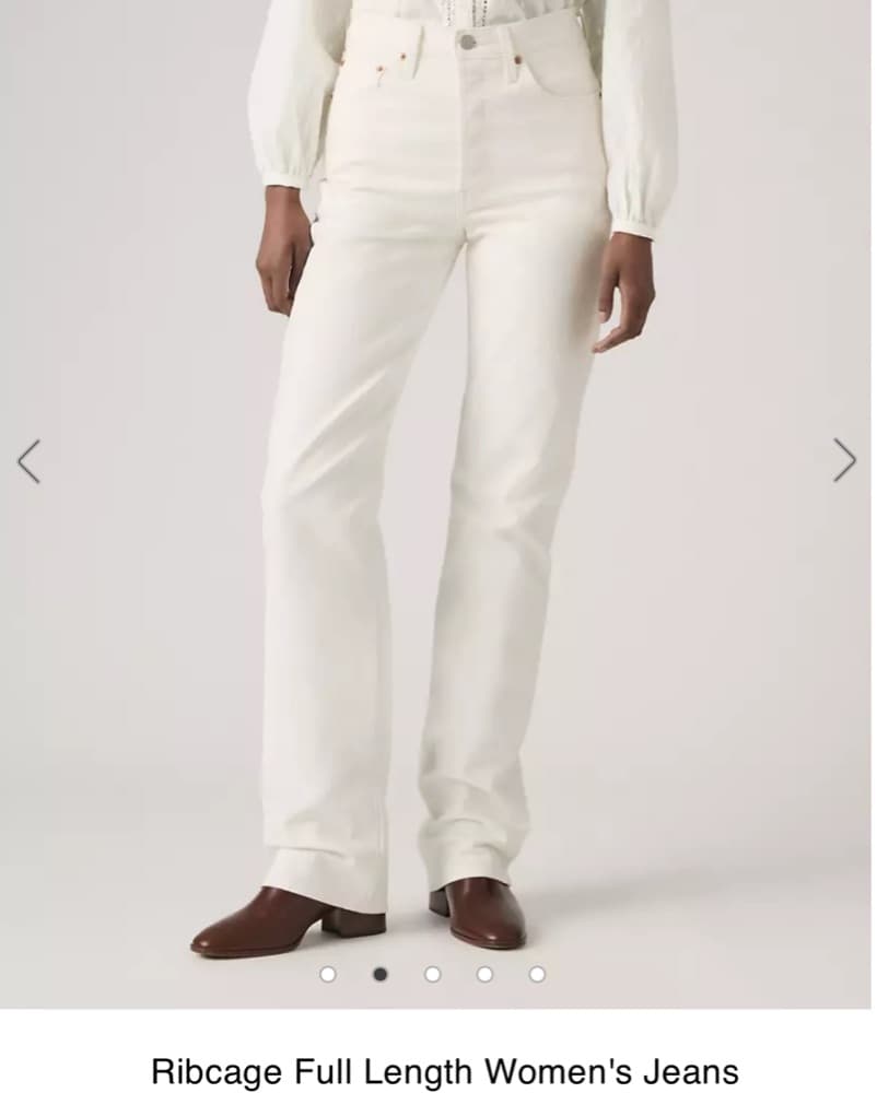 Levi’s Ribcage Full Length Jeans - Image 2