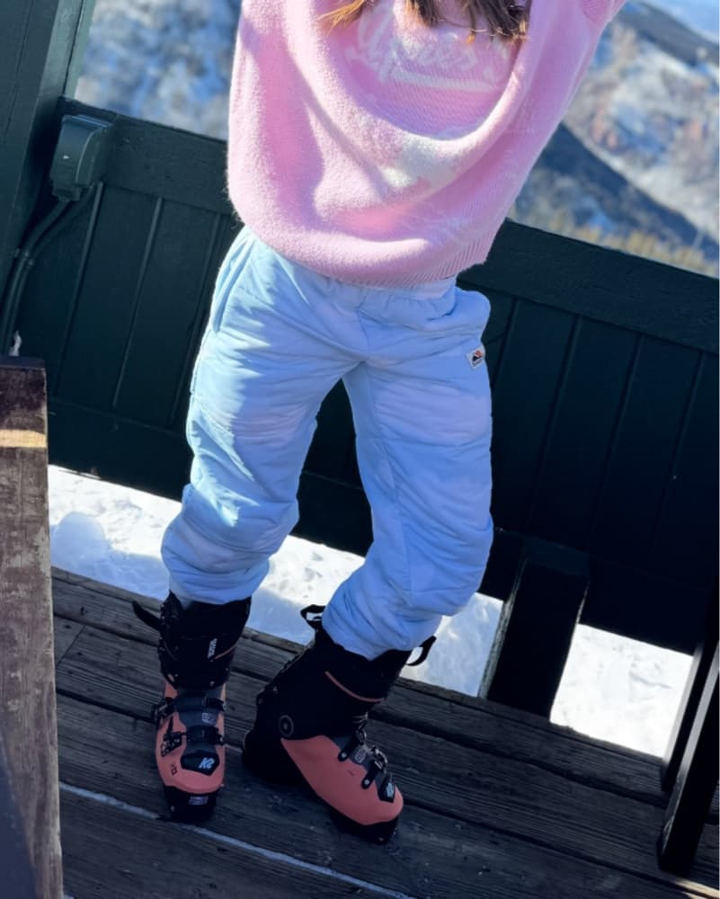 S Madhappy Blue Cloud Ski Snow Pants - Image 1