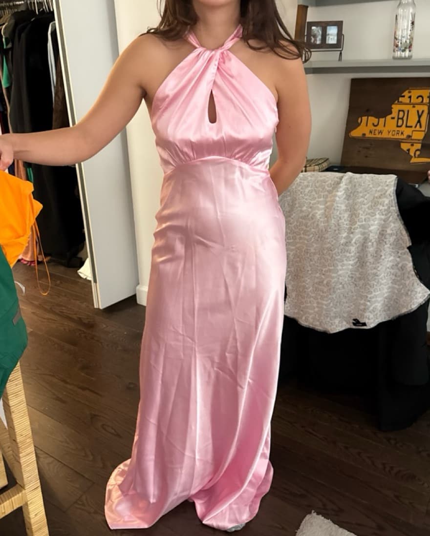 Pink Formal Maxi Dress - Image 1