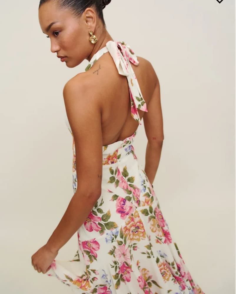 Briony Reformation Dress - Image 4