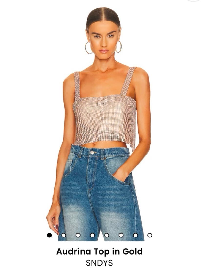 Revolve Sparkly Top - Image 1
