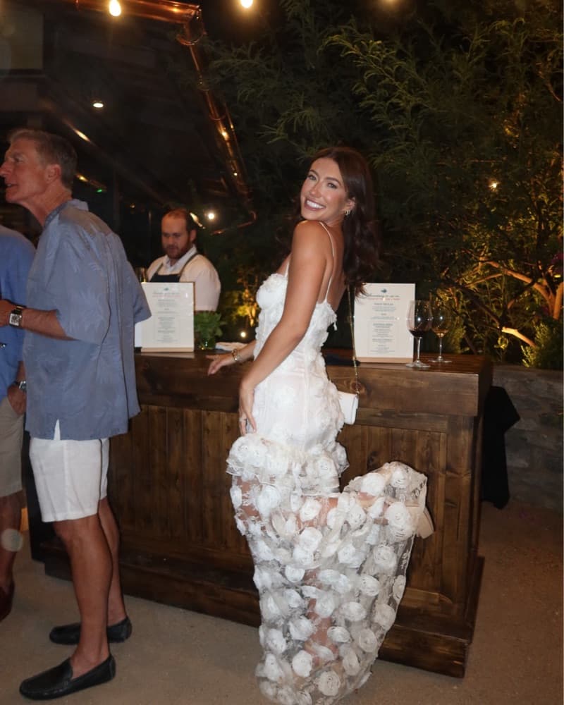 For Love And Lemons Rose White Maxi - Image 2