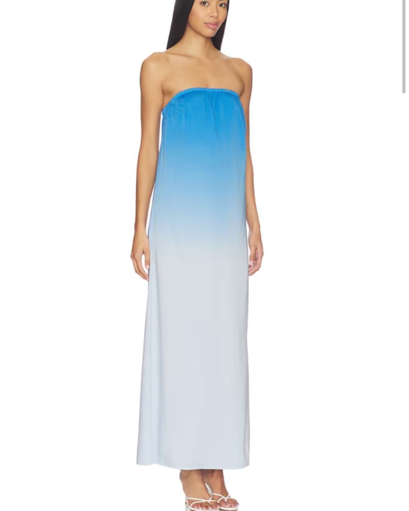 Revolve Ekana Dip Dye Dress LNA in Blue - Image 2