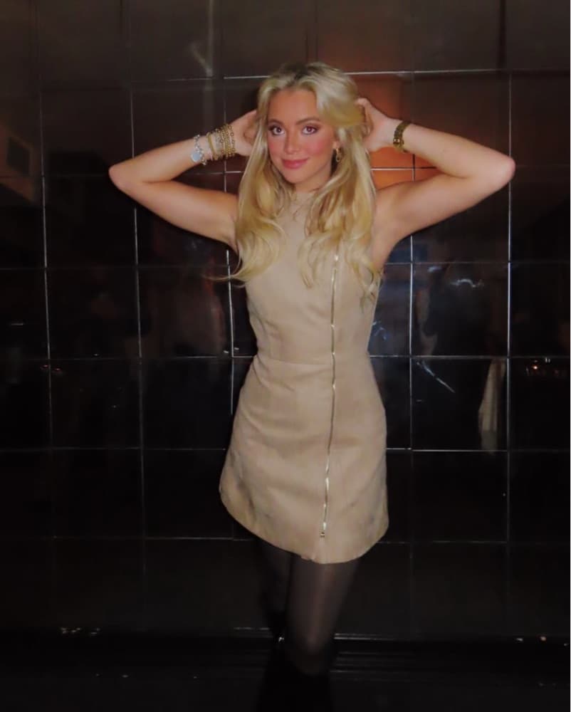 Chic Beige Sheath Dress - Image 3