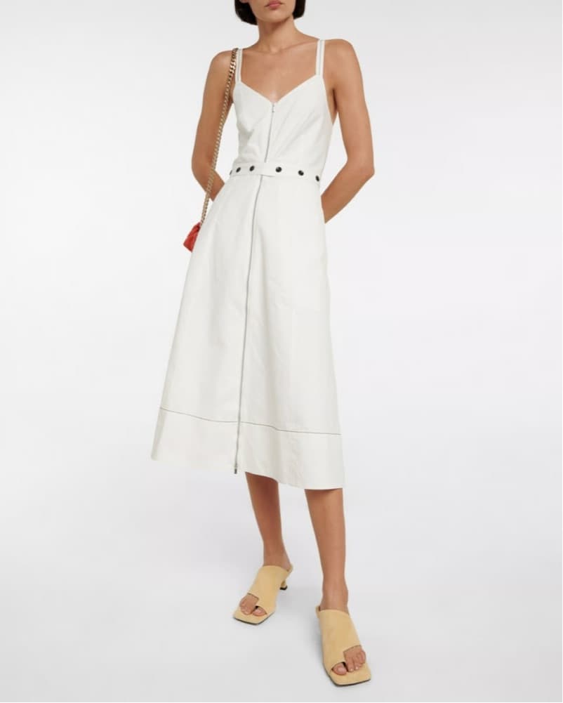 Proenza Schouler Zipper Midi Dress  - Image 1