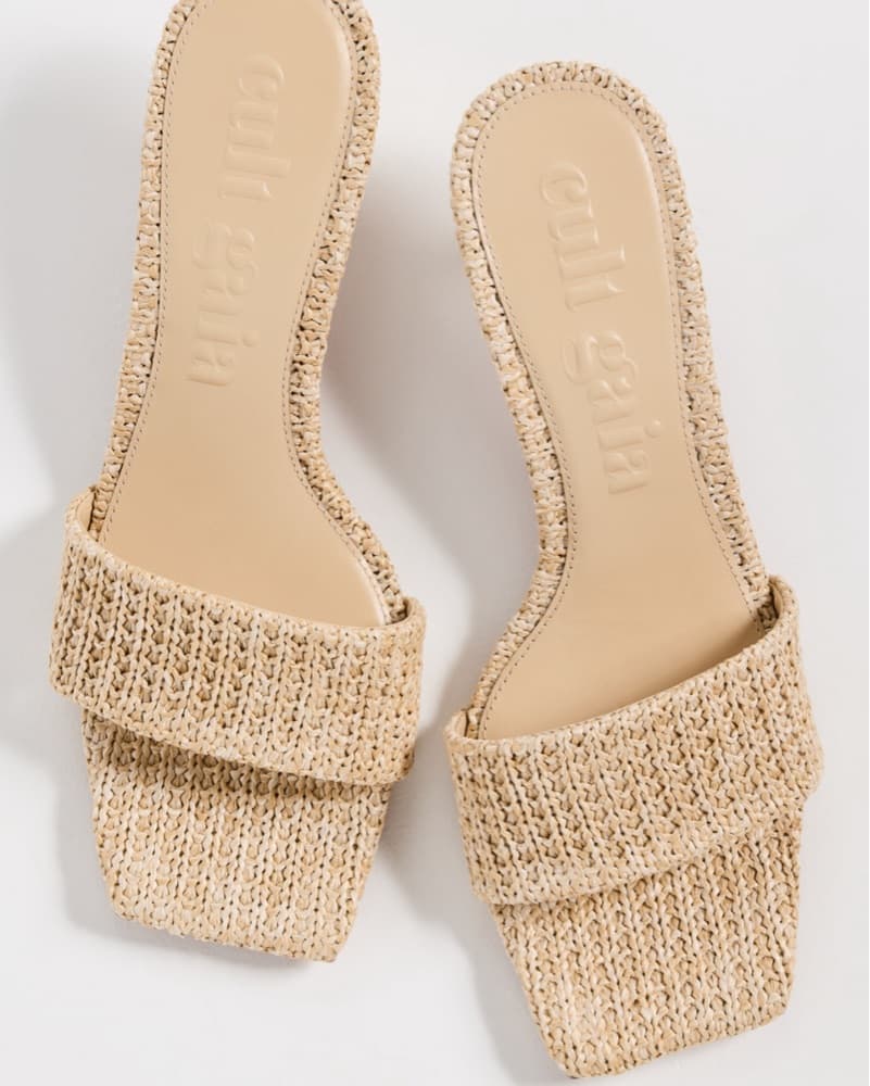 Chic Woven Mule Sandals - Image 5