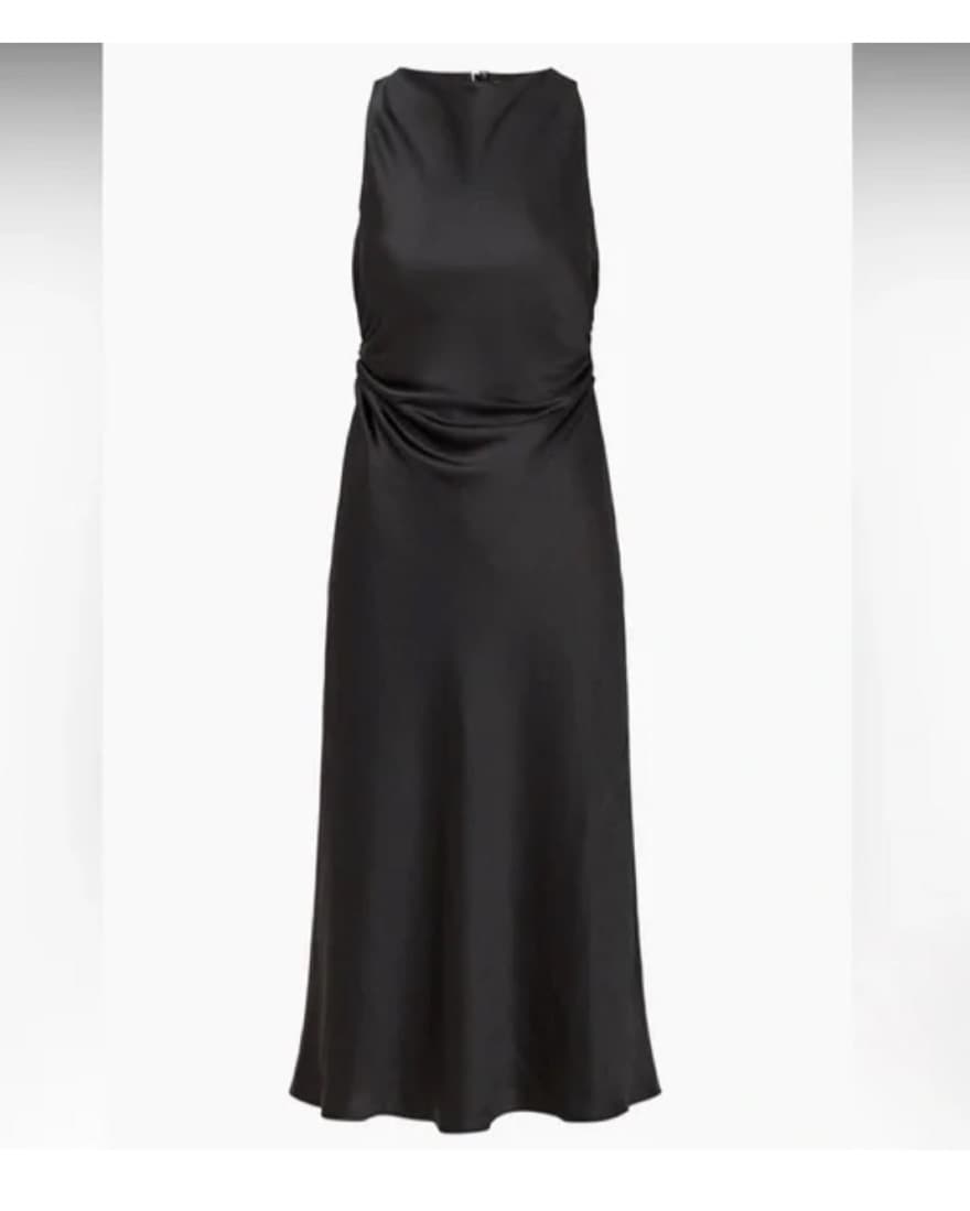 Wilfred Green Cowl Nexk Midi Dress - Image 5