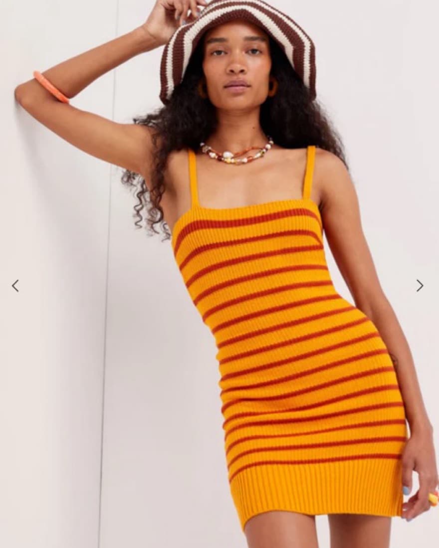 for love & lemons gemma knit mini dress - Image 1