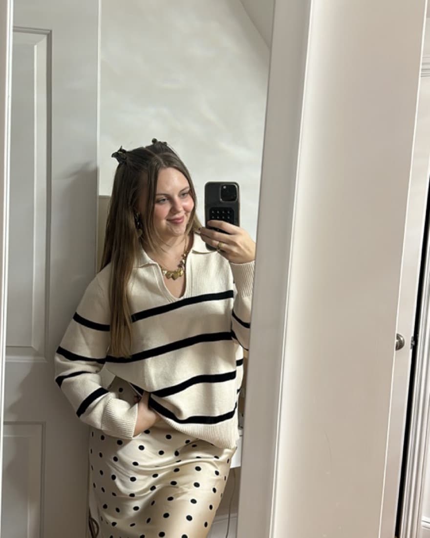 Striped Knit Sweater  - Image 5