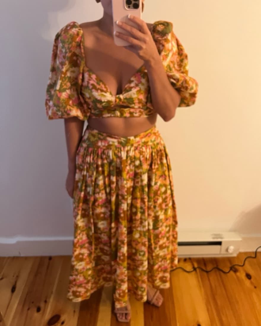 Zimmermann Allover Floral Printed Set - Image 4
