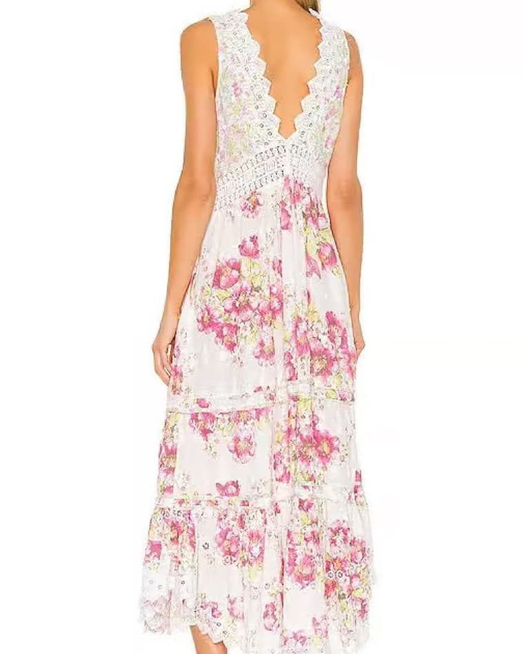 loveshackfancy oakly floral maxi - Image 3