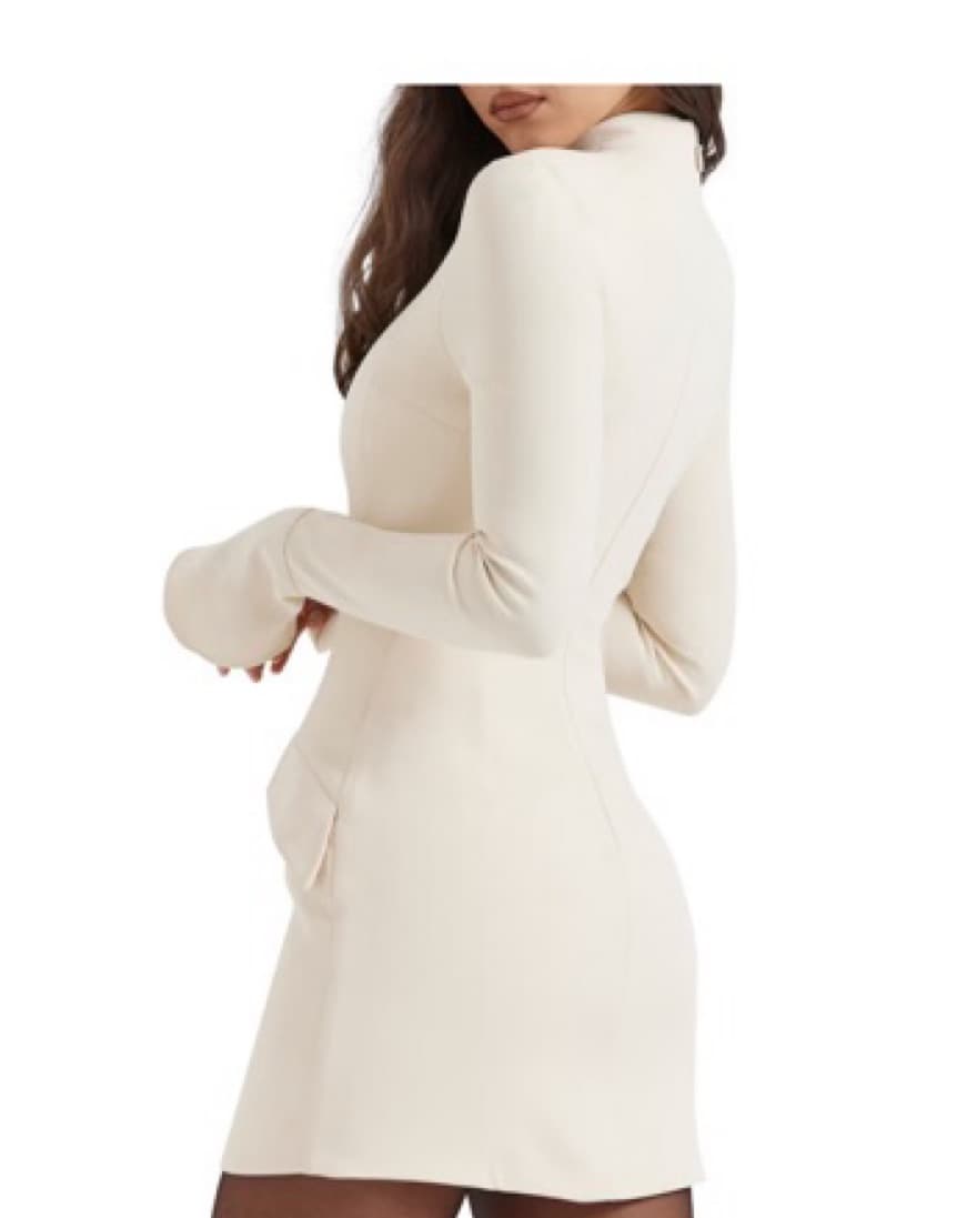 House Of CB Mahalia Dress White - Image 3