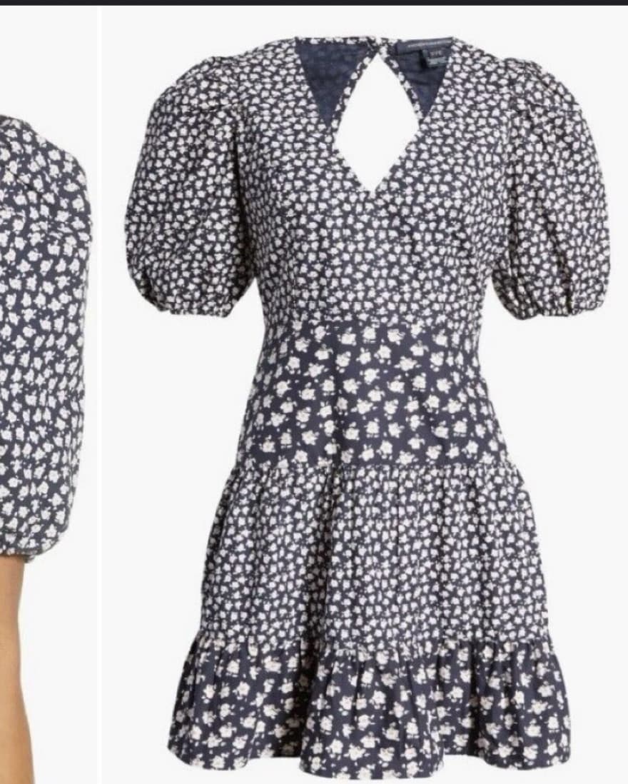French Connection Floral Dress - Image 1
