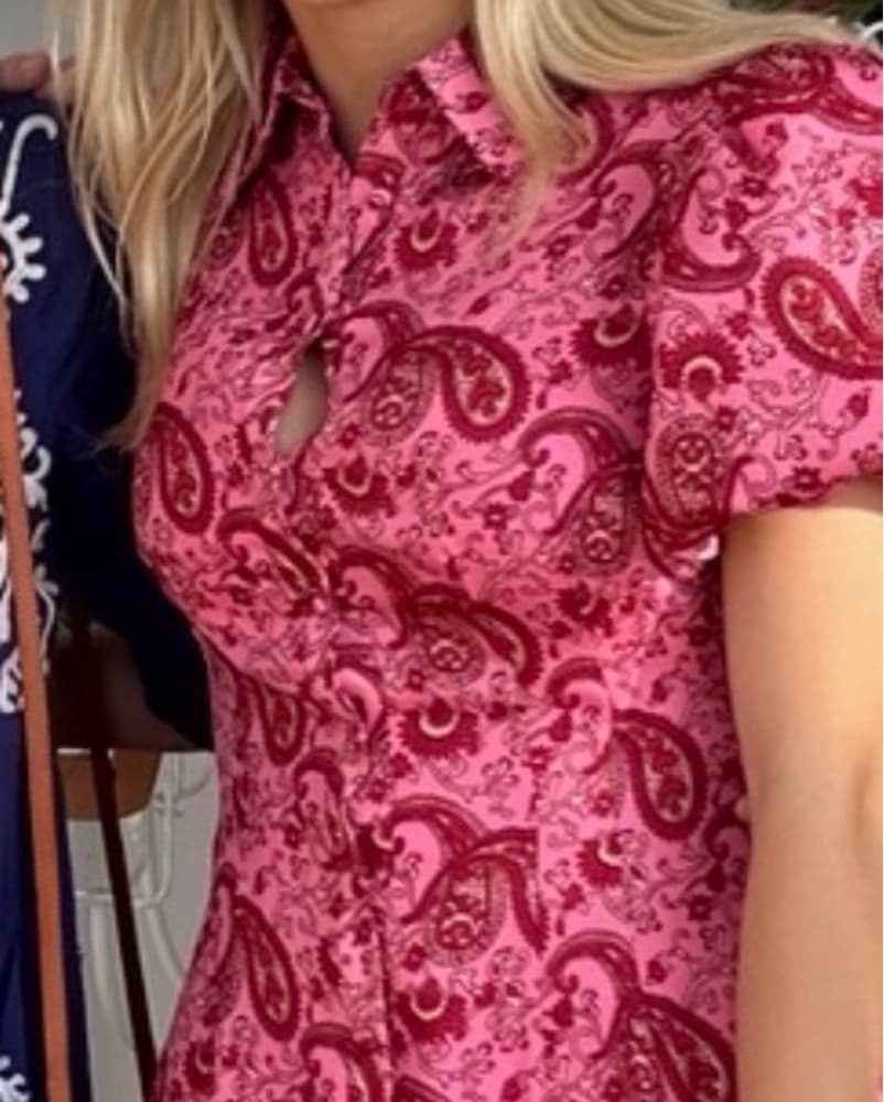 LIKELY Vibrant Paisley Print Mini Dress - Image 2