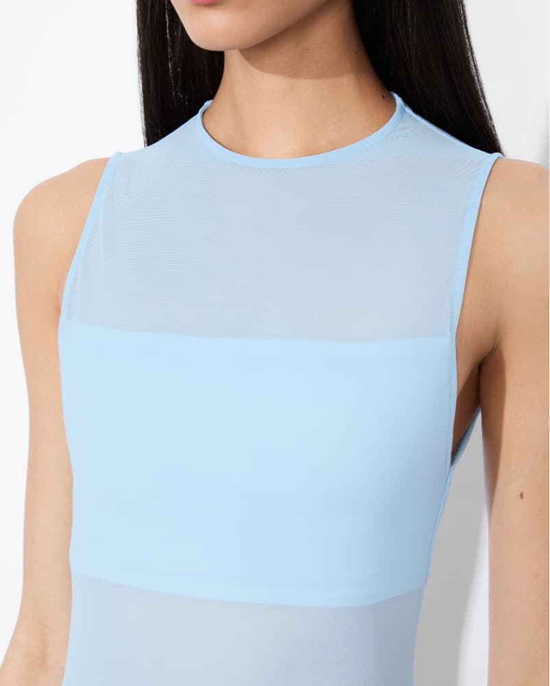 Alice and Olivia Light Blue Bodysuit - Image 3