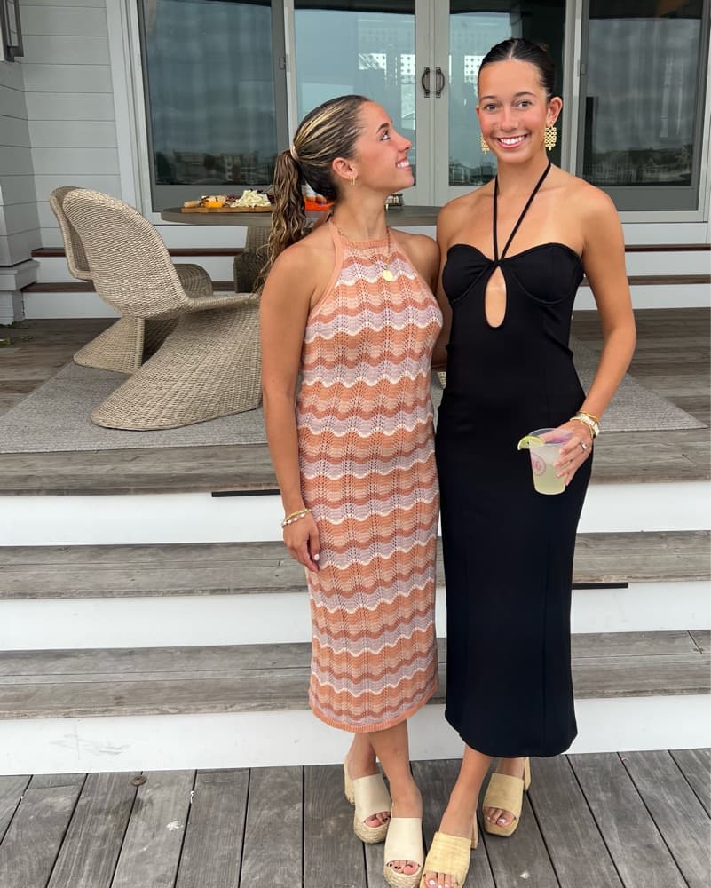 Multicolored Halter Dress - Image 2