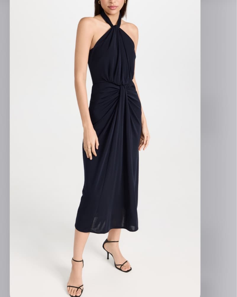 Cinq A Sept Kaily Dress - Navy - Image 1