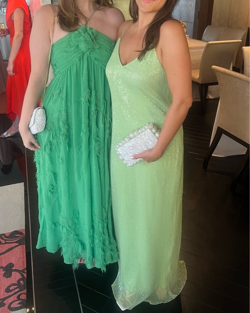 Sparkly Green Gown - Image 4